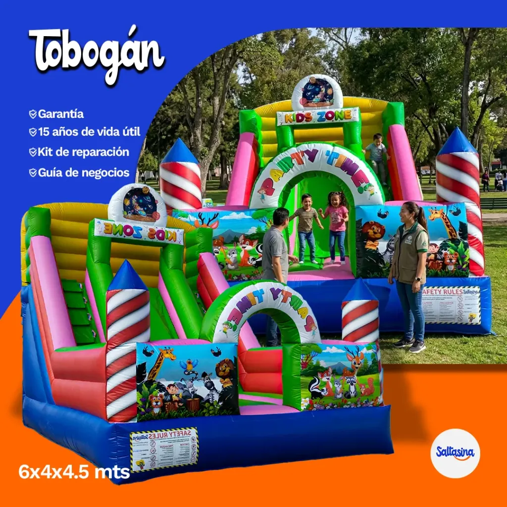 [STTI64450] TOBOGÁN INFLABLE 6x4x4.50 M