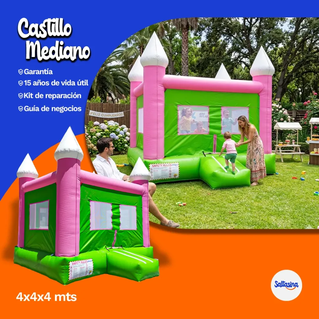 [CAST-MDN-444] CASTILLO MEDIANO 4X4X4 MTS